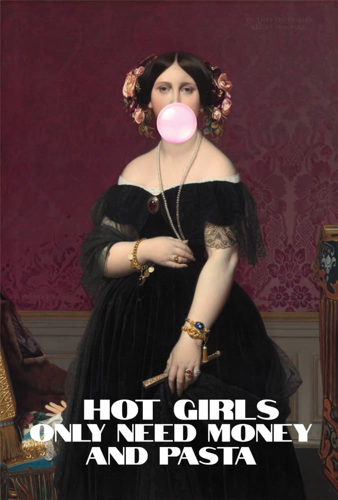 Sassy Bubblegum Lady