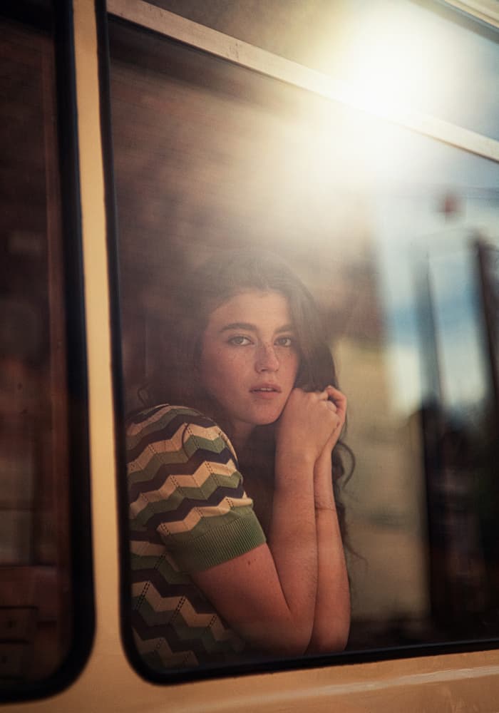 Dreamy Window Gaze by Falko Matte — canvas wall art