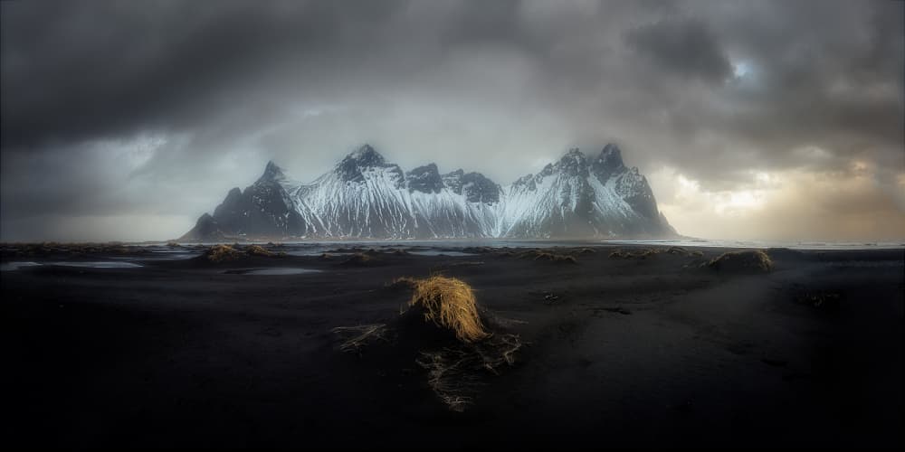 Majestic Winter Coast by Fernando Molina — canvas wall art