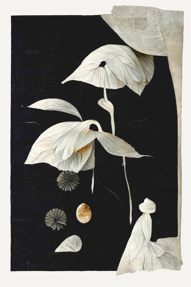 Mystical Blooms by Treechild — canvas wall art