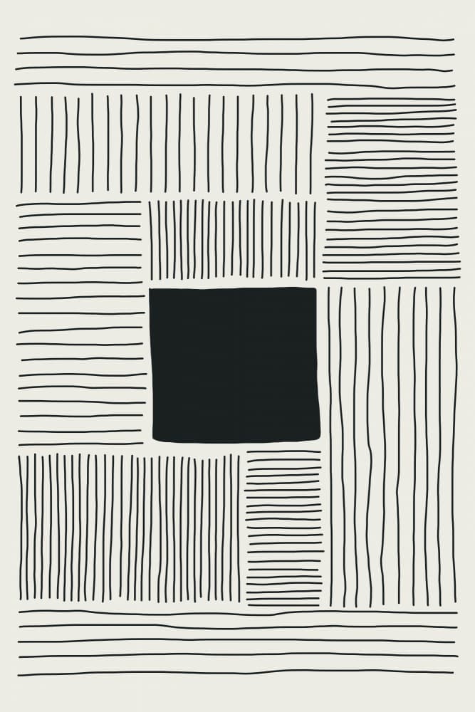 Minimalist Line Forms by jay stanley — canvas wall art