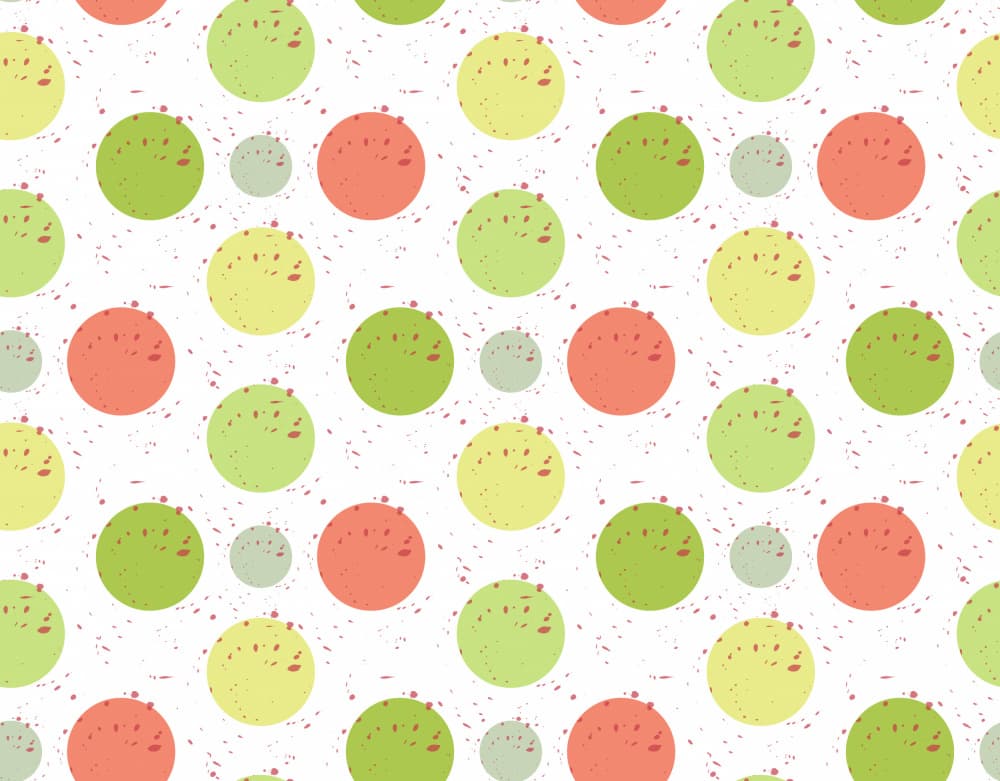 Fresh Speckled Circles by Marika Barsrsind — canvas wall art