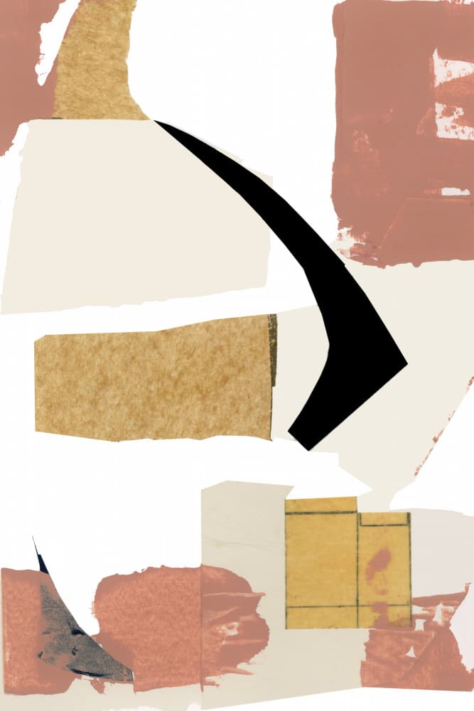 Abstract Earthy Shapes by cartissi — canvas wall art