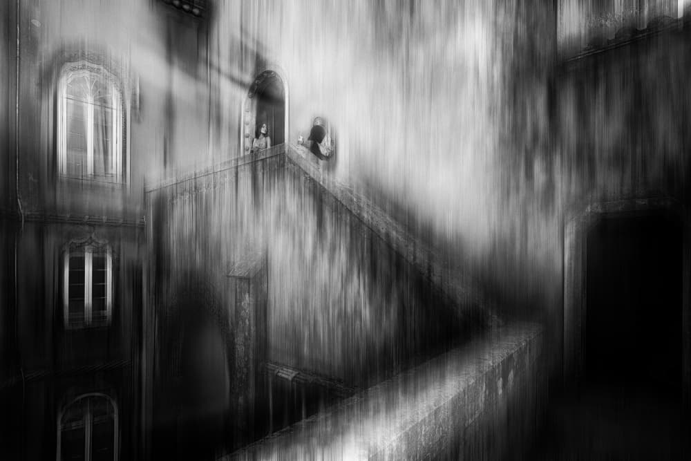 Dramatic Urban Figures by Jurij Bizjak — canvas wall art
