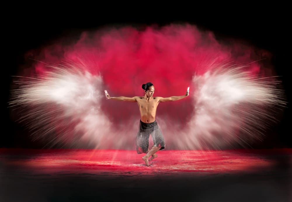 Dynamic Powder Dance by Antonyus Bunjamin (Abe) — canvas wall art