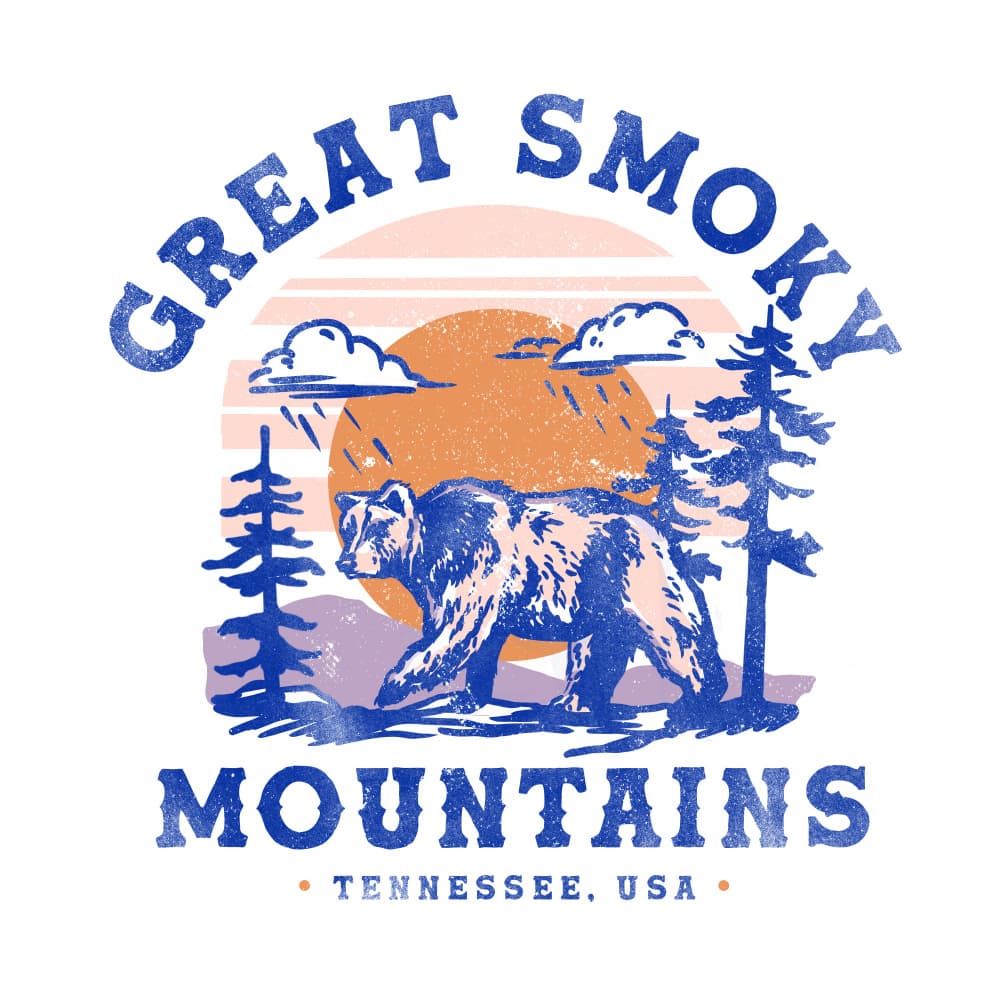 Great Smoky Mountains National Park Tennessee by The Whiskey Ginger — canvas wall art
