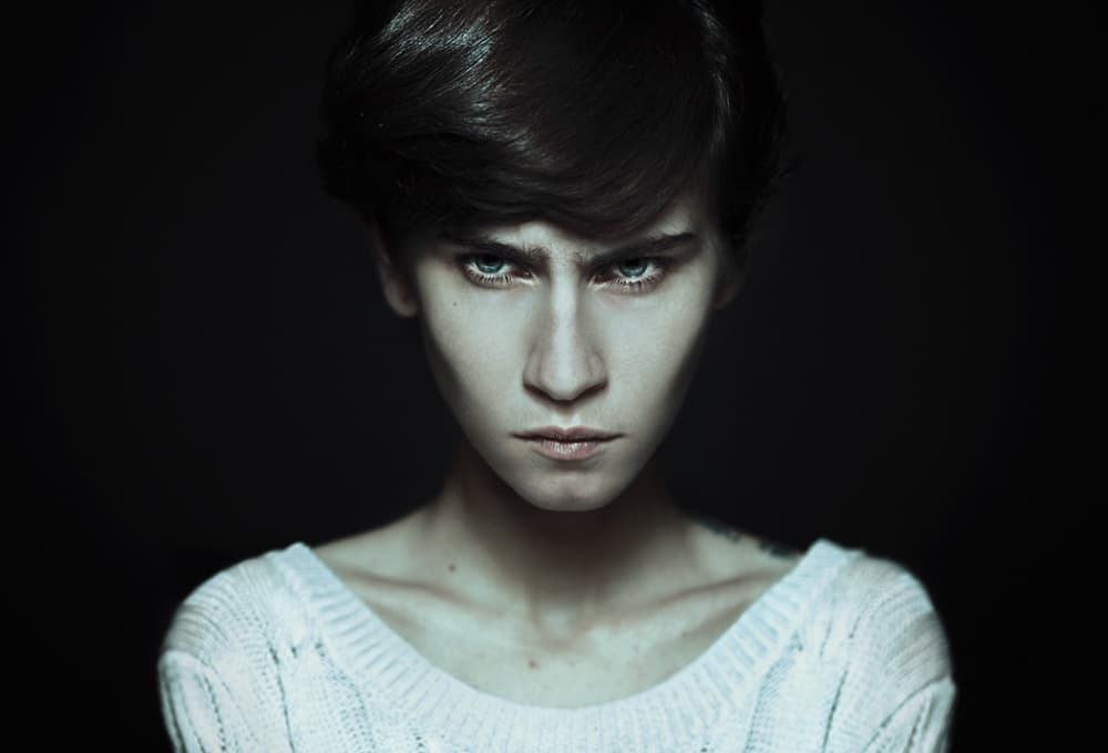 Intense Young Gaze by Danil Rudoi — canvas wall art
