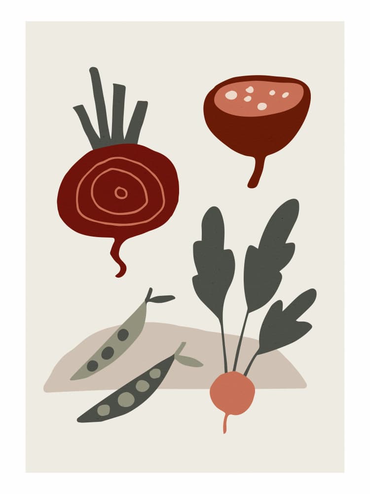 Harvest Whimsy by Treechild — canvas wall art