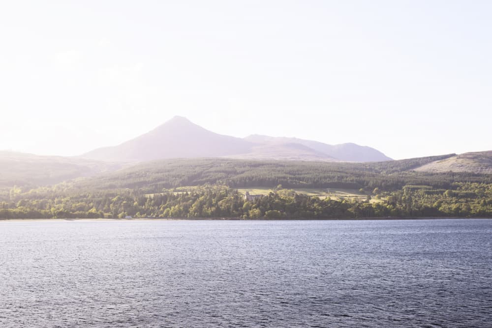 Hazy Loch View by Lynann Colligan — canvas wall art