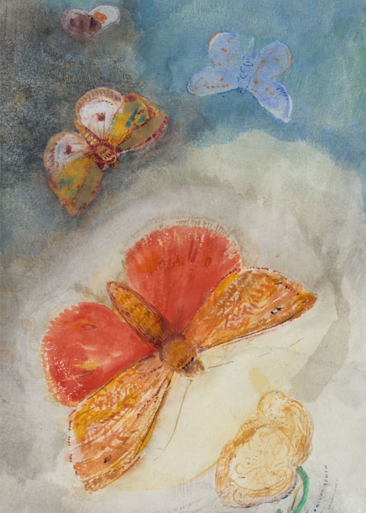 Odilon Redon by Odilon Redon — canvas wall art