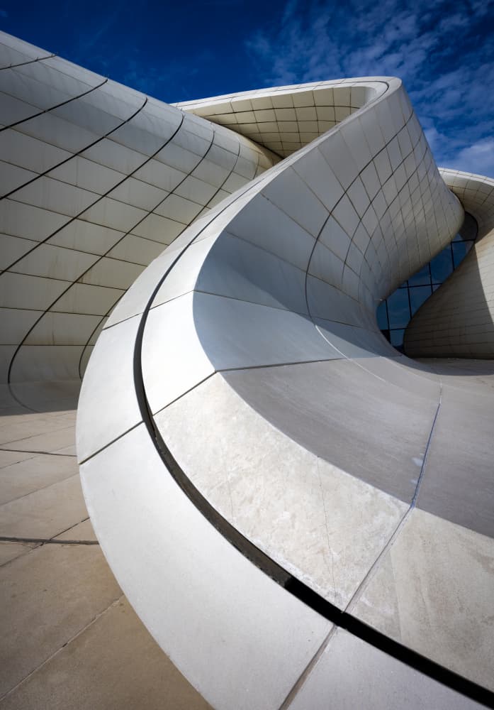 Dynamic Architectural Flow by Azriel Yakubovitch — canvas wall art