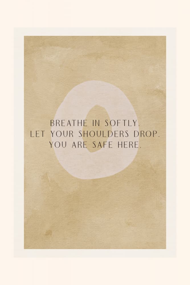 Breatheinsoftly by Treechild — canvas wall art