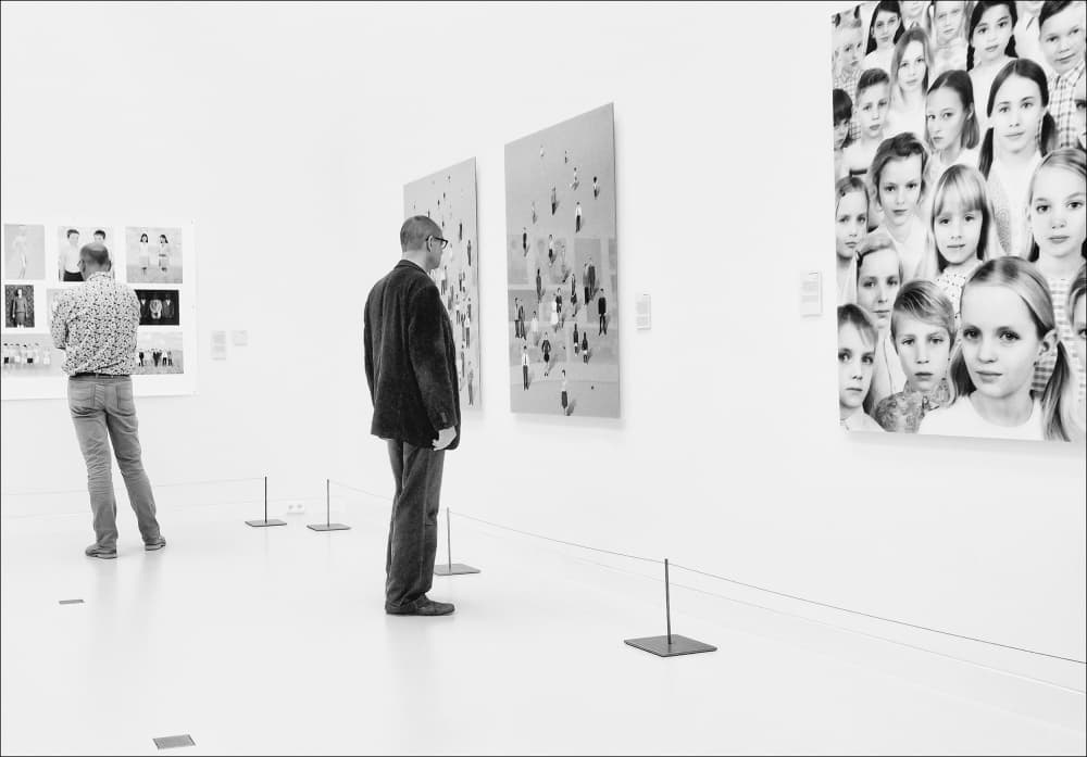 Gallery of Faces by Henk van Maastricht — canvas wall art