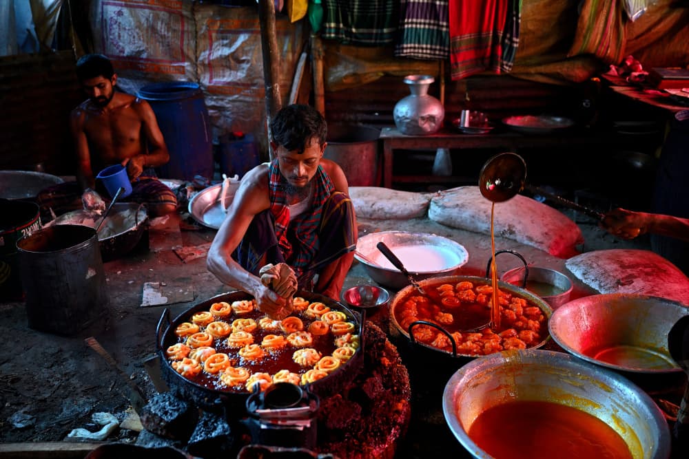 Traditional Sweet Kitchen by MD MAHABUB HOSSAIN KHAN — canvas wall art