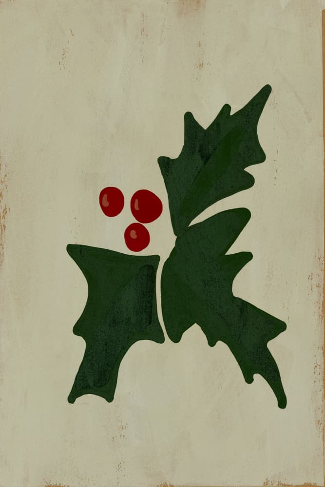Ohmistletoe by Treechild — canvas wall art