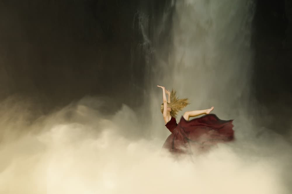 Ethereal Dance Movement by Christine von Diepenbroek — canvas wall art