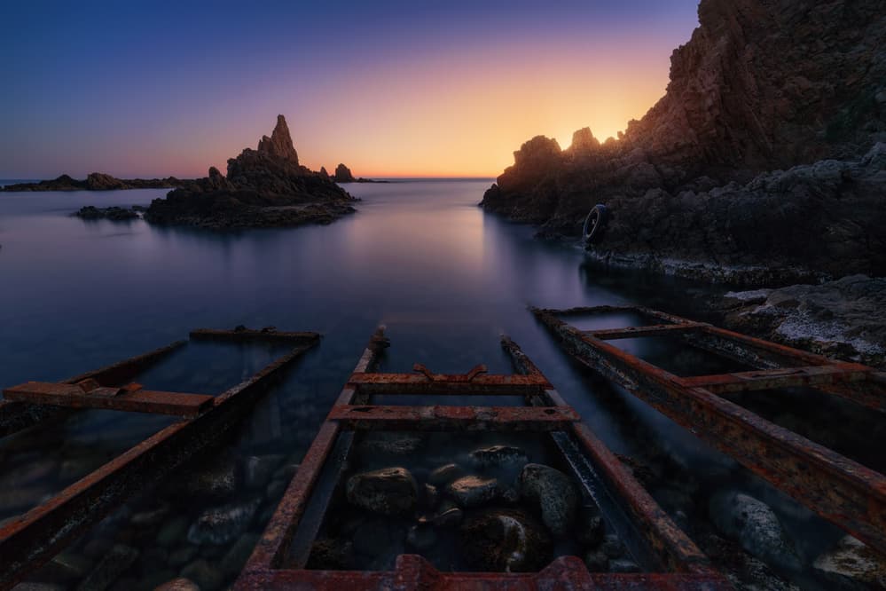 Coastal Twilight Serenity by Juan Pablo de Miguel — canvas wall art