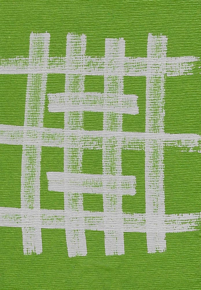 Geometric Green Pattern by Santhosh ch — canvas wall art