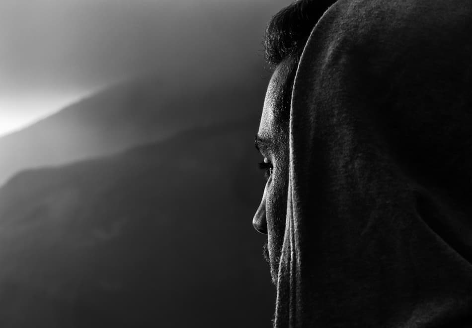 Solitary Mountain Watcher by Ivano Cheli — canvas wall art