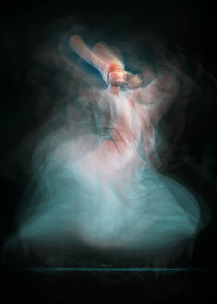 Ethereal Dance Movement by Mohamed Shawki — canvas wall art