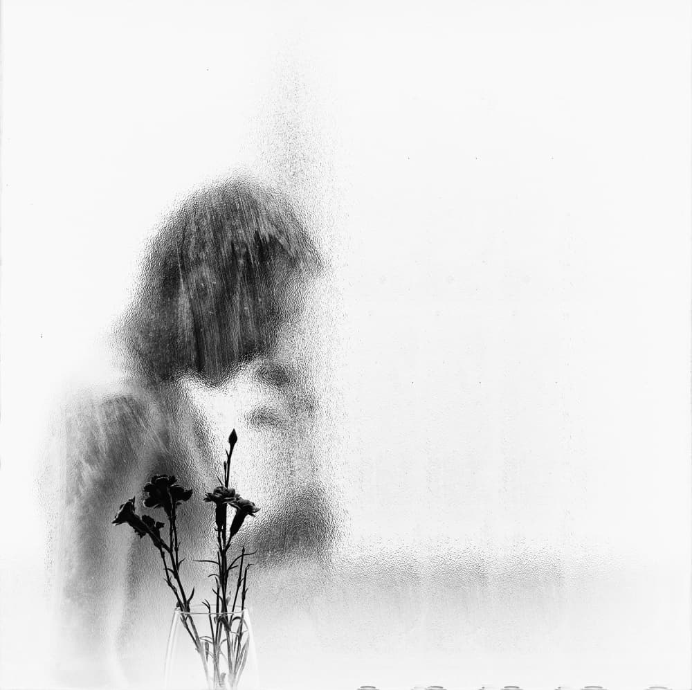 Quiet Moment With Flowers by Babak Haghi — canvas wall art