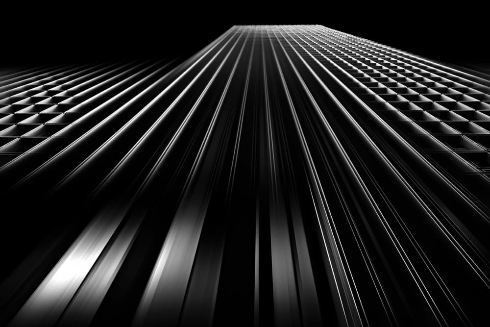 Sleek Urban Geometry by Erhard Batzdorf — canvas wall art