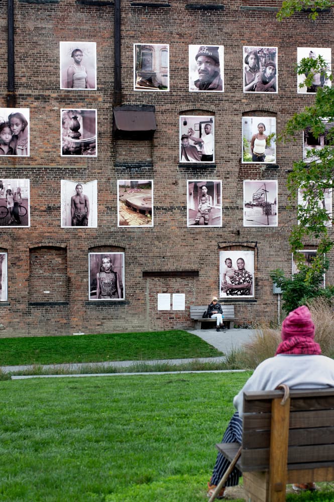 Brick Wall Portraits by Leonid Yermoshkin — canvas wall art