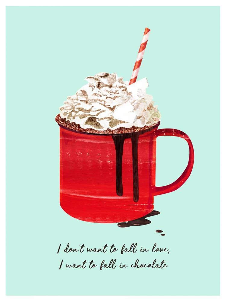 Fall In Chocolate by Goed Blauw — canvas wall art