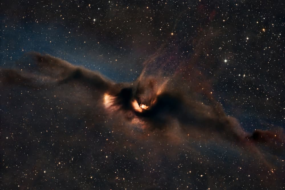 Dark Cosmic River by Vikas Chander — canvas wall art