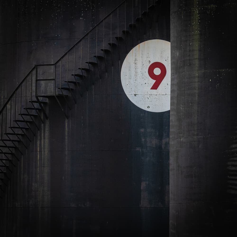 Industrial Number Nine by Ralph McConaghy — canvas wall art