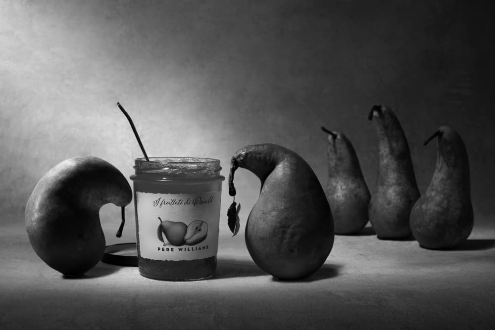 Curious Pears Jam by Victoria  Glinka — canvas wall art