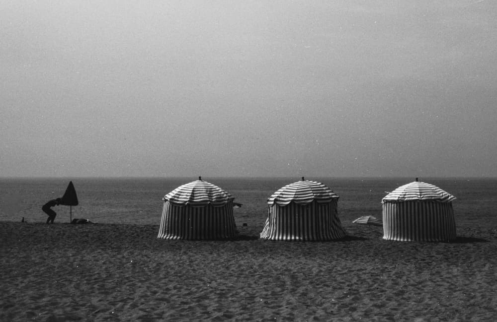 Coastal Beach Solitude by Rui Ferreira — canvas wall art