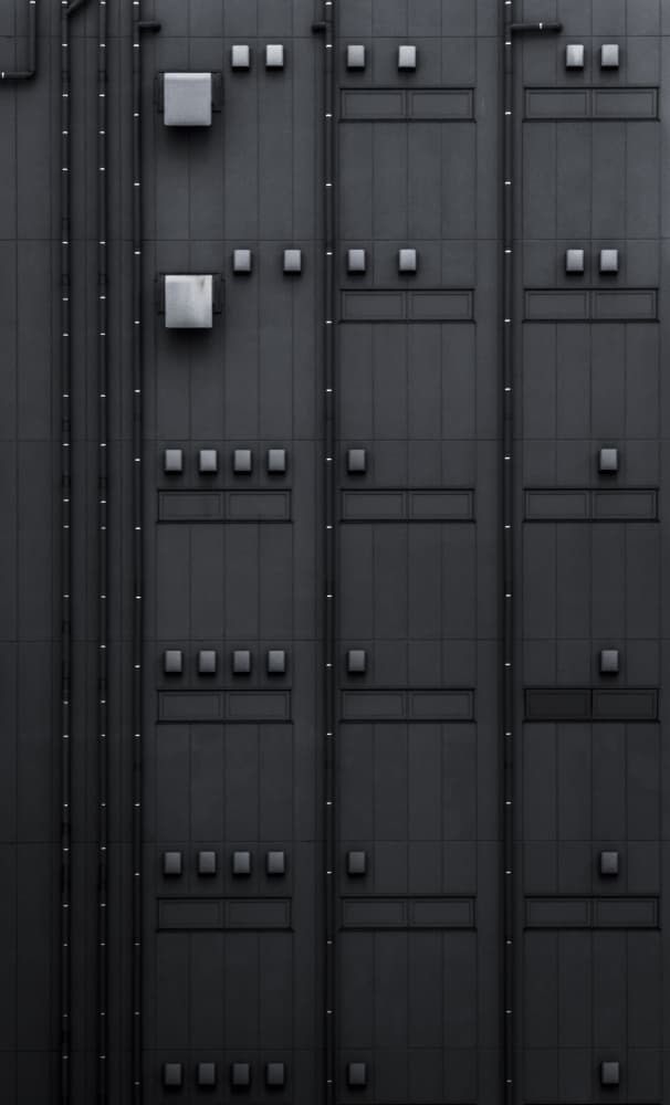 Sleek Geometric Grid by Tomoshi Hara — canvas wall art