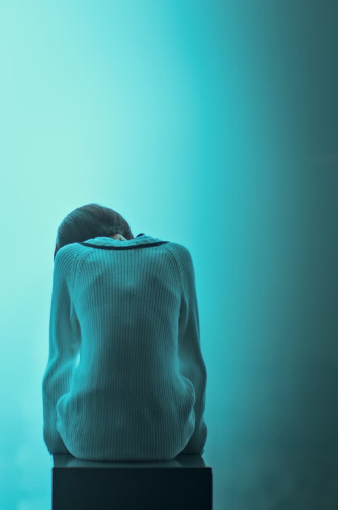 Woman In Deep Thought by moucorn — canvas wall art