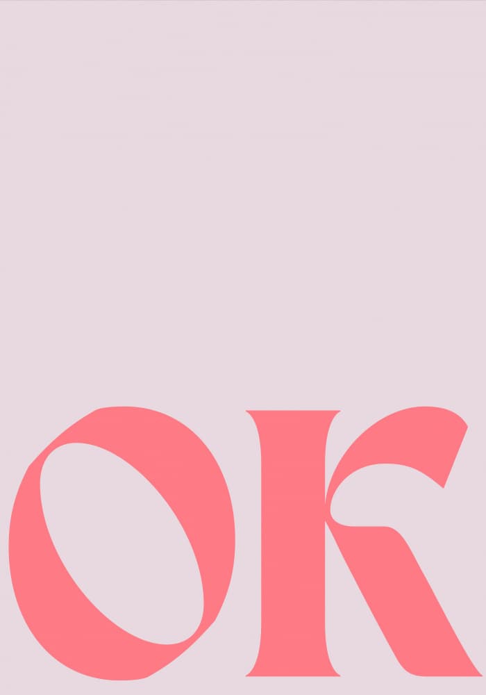 Bold Pink by Athene Fritsch — canvas wall art
