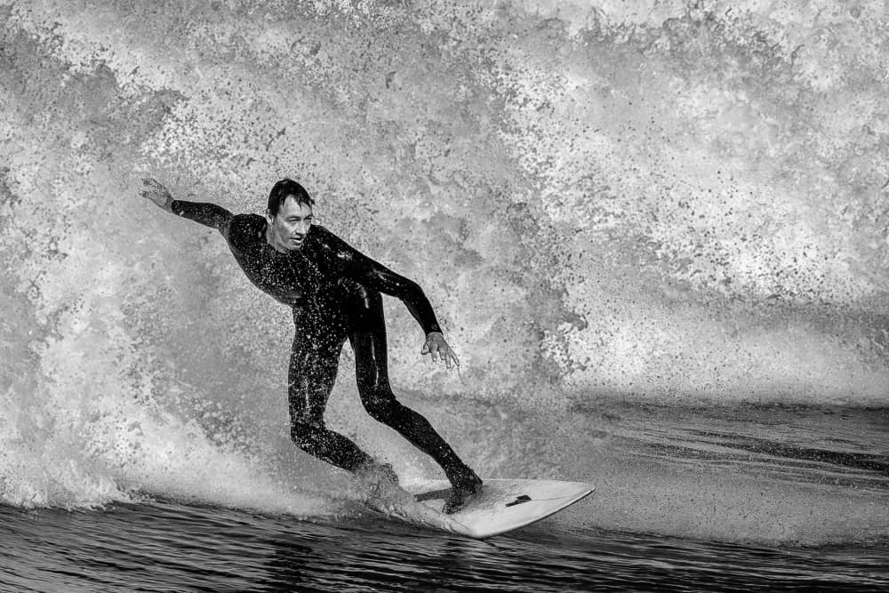 Dynamic Surf Ride by Bill Mugg — canvas wall art
