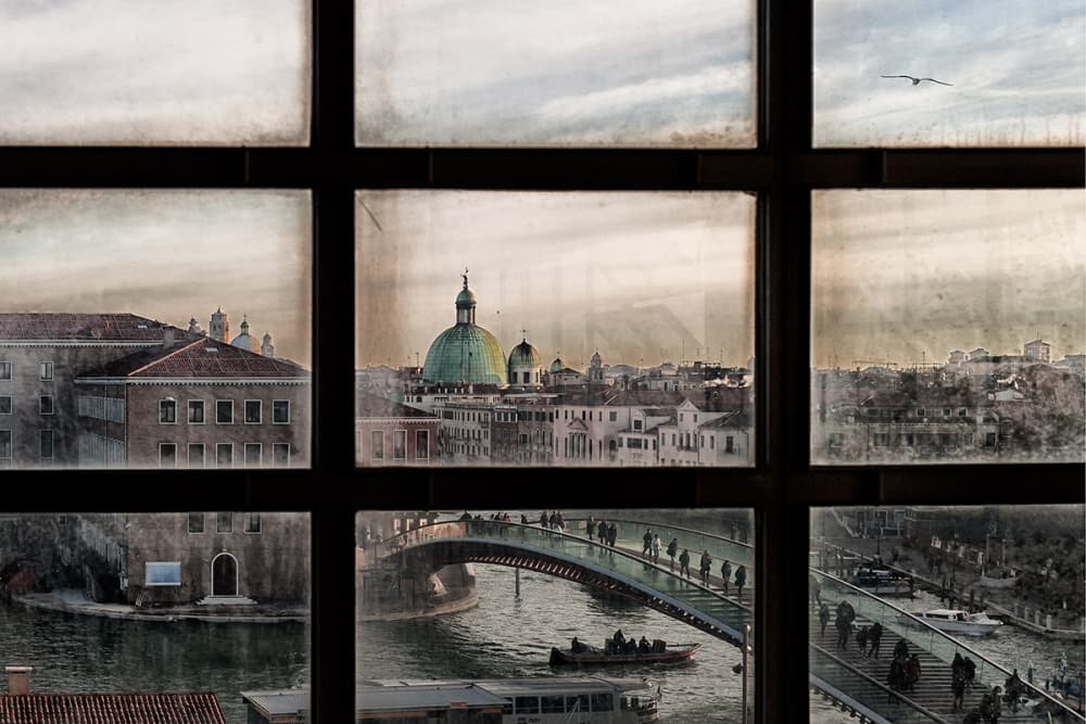 Through a Venice Window by Roberto Marini — canvas wall art