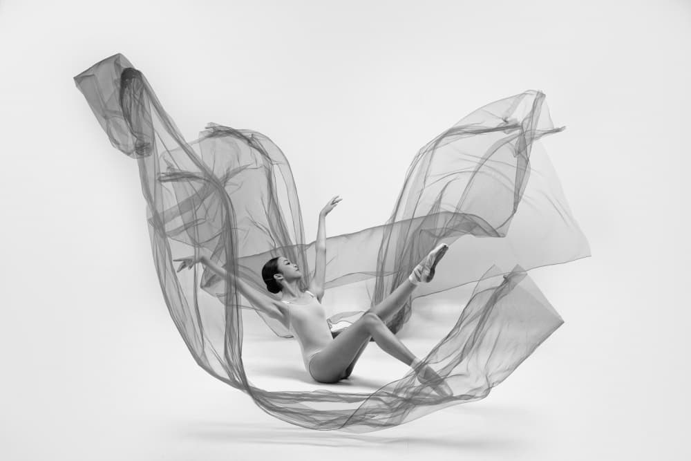 Ethereal Ballet Flow by Lisdiyanto Suhardjo — canvas wall art