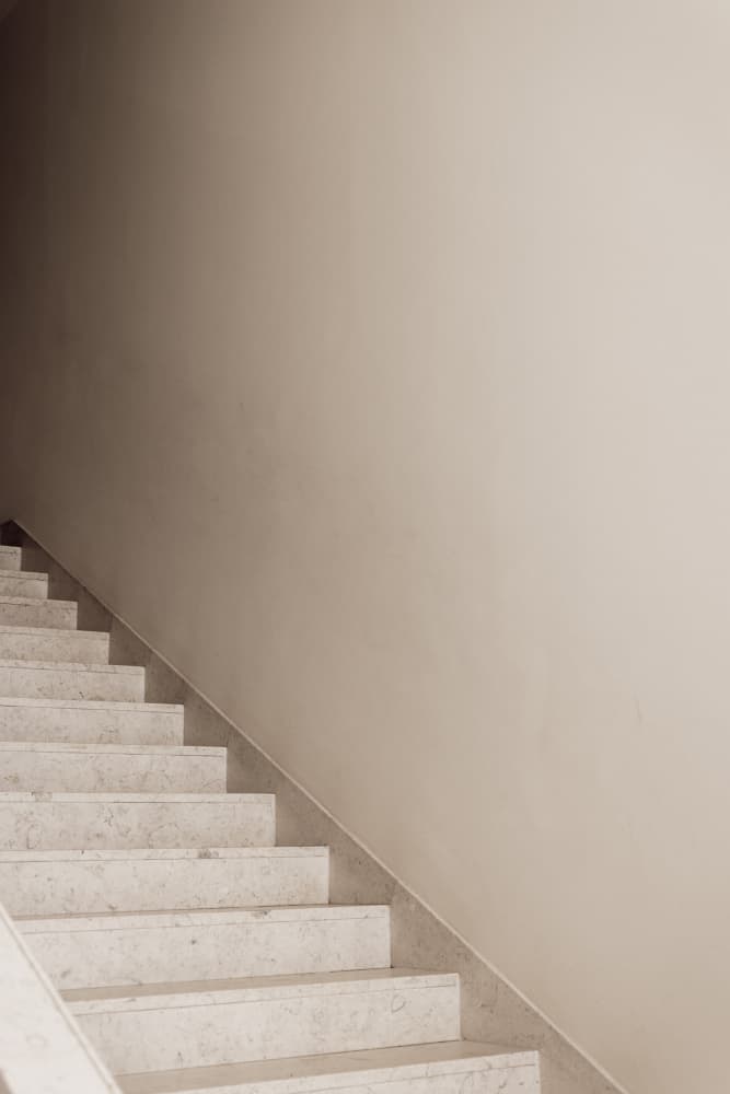 Stairs 1 by Mareike Böhmer — canvas wall art