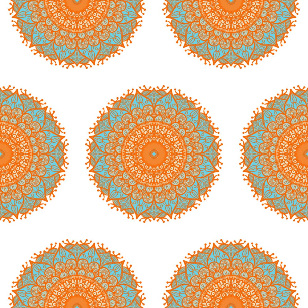 Bohemian Mandala Design by Marika Barsrsind — canvas wall art