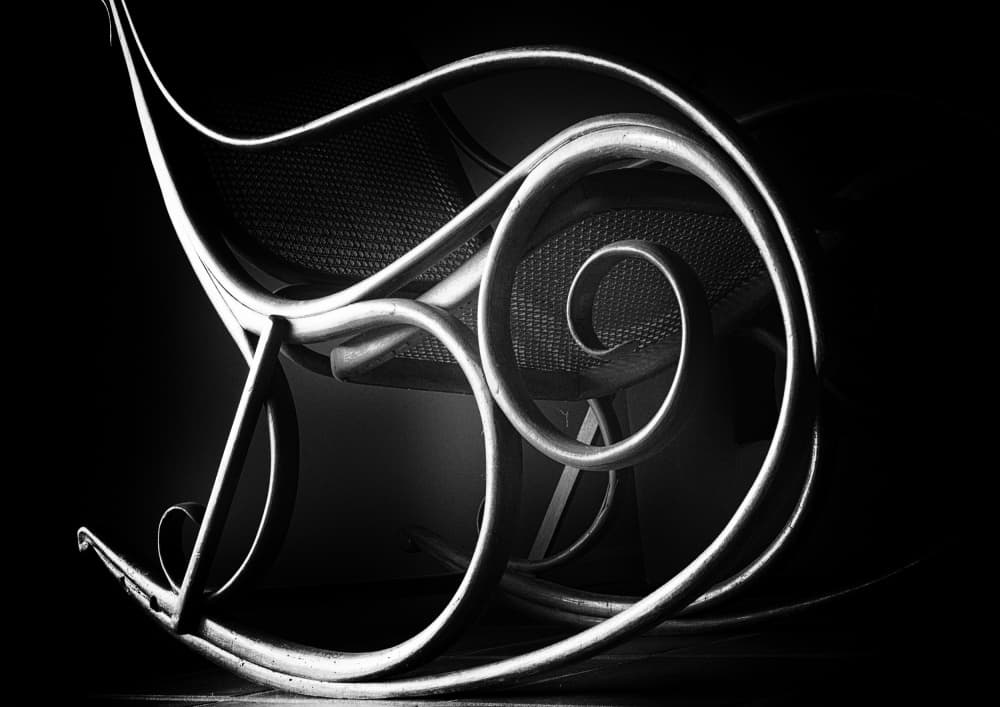 Bentwood Spiral Chair by José Manuel cruz — canvas wall art