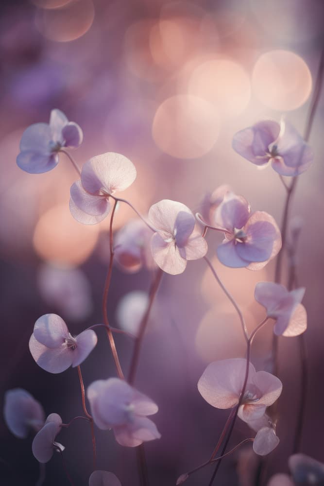Ethereal Blossoms by Treechild — canvas wall art