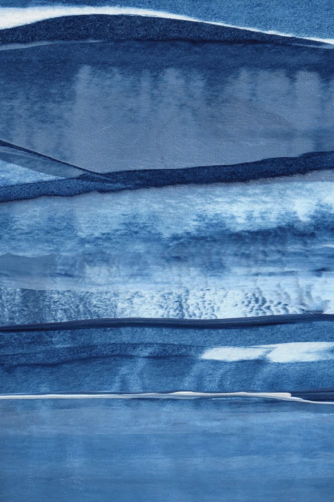 Blue Serenade by uplusmestudio — canvas wall art