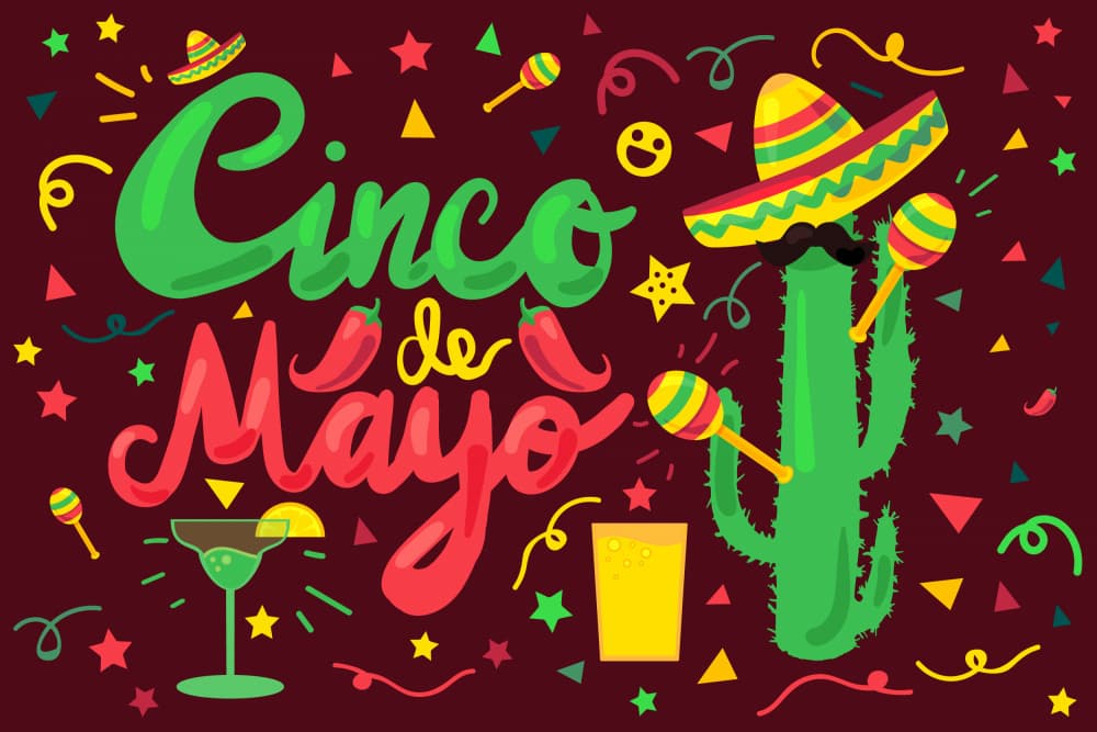 Cinco de Mayo Celebration by Marika Barsrsind — canvas wall art