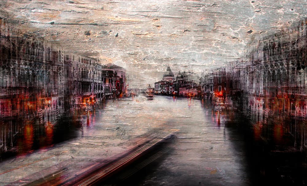 Gran Canal -Venice by Carmine Chiriacò — canvas wall art