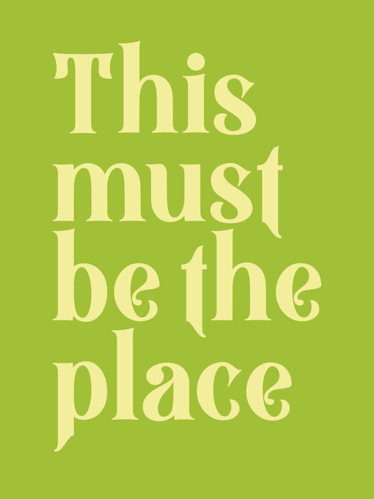 This Must Be The Place by Andreas Magnusson — canvas wall art