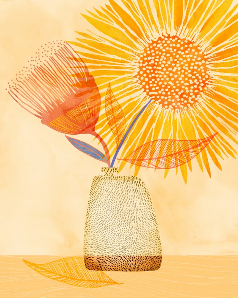 Tuesday Afternoon by Kristian Gallagher — canvas wall art