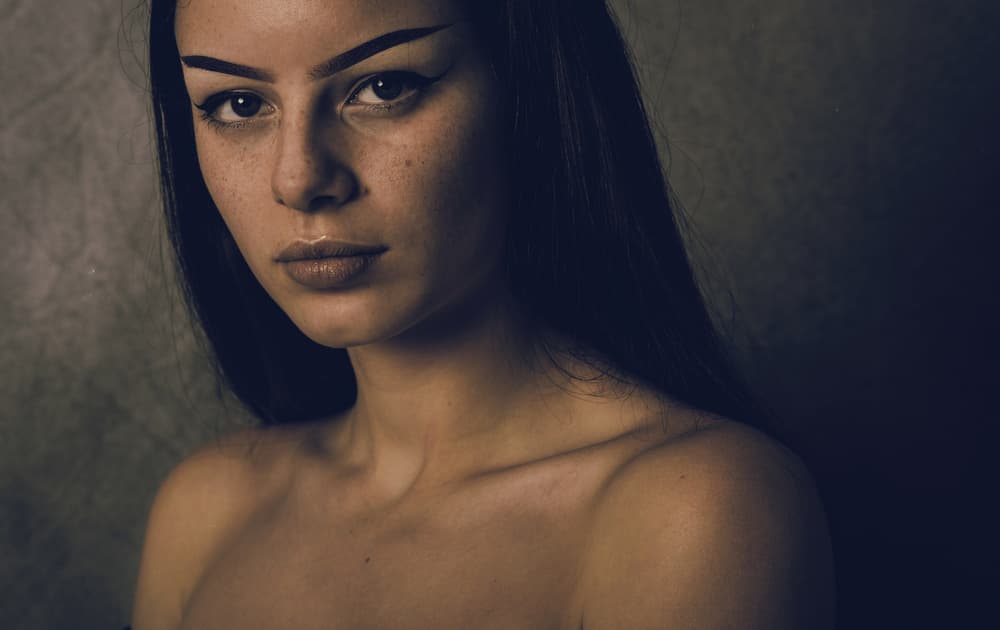 Intense Female Gaze by Jacob Tuinenga — canvas wall art