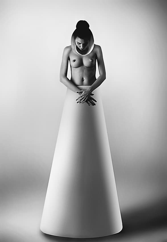 Sculptural Woman by Korpan Pavlo — canvas wall art