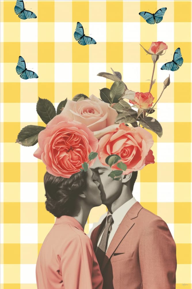 Sweet Summer Kiss by Sue Skellern — canvas wall art